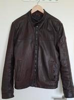 Veste en cuir de chèvre Strellson véritable 52 L avec rembou, Enlèvement ou Envoi