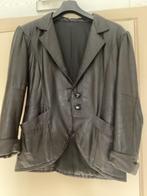 Leren jas, Kleding | Dames, Ophalen, Gedragen, Maat 38/40 (M), Grijs