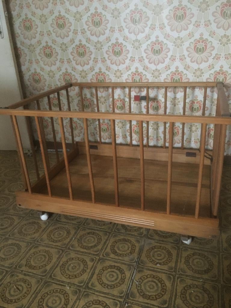 BABYPARK Vintage, Ophalen, Gebruikt, Rechthoekig, Wieltjes