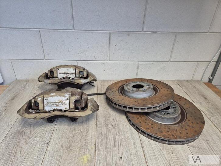 Mercedes ML W164 remklauwset AMG voorzijde compleet €400, Auto-onderdelen, Remmen en Aandrijving, Mercedes-Benz, Gebruikt, Ophalen of Verzenden