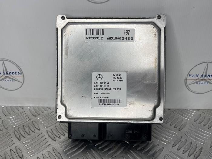 Ordinateur gestion moteur d'un Mercedes Sprinter, Autos : Pièces & Accessoires, Électronique & Câbles, Mercedes-Benz, Utilisé