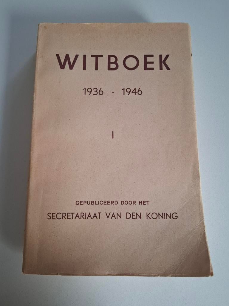 Boek - Witboek 1936-1946, Enlèvement ou Envoi