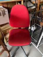 bureaustoel, Huis en Inrichting, Ophalen, Gebruikt, Rood, Bureaustoel