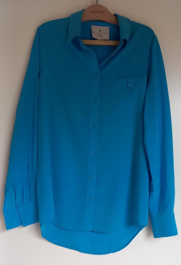 Essentiel Antwerp Belgisch desibn : Koningsblauwe blouse, Ophalen, Blauw, Zo goed als nieuw, Essentiel Antwerp