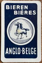 Ancienne carte à jouer BEERS ANGLO-BELGE, Collections, Enlèvement ou Envoi, Comme neuf, Carte(s) à jouer