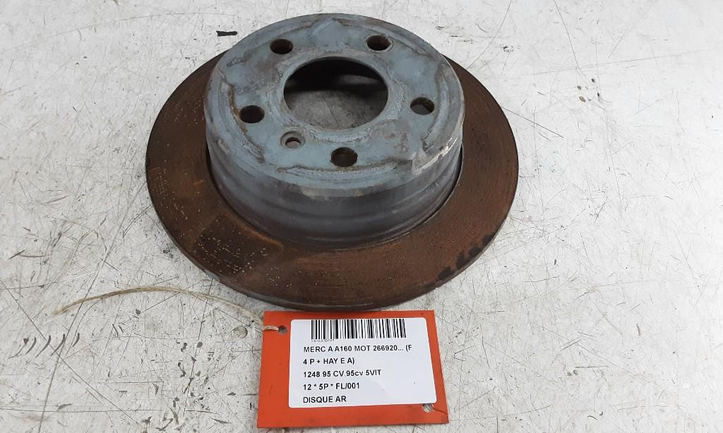 REMSCHIJF ACHTER Mercedes-Benz A (W169) (01-2004/06-2012), Gebruikt, Mercedes-Benz, Mevr. I. Hauben, Rue de l'Espoir 34 34
4030  GRIVEGNÉE, BE