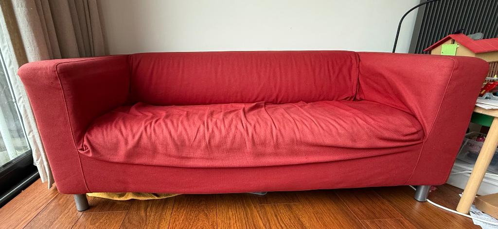 GRATIS ZETEL IKEA, Ophalen, Gebruikt, 150 tot 200 cm, Tweepersoons