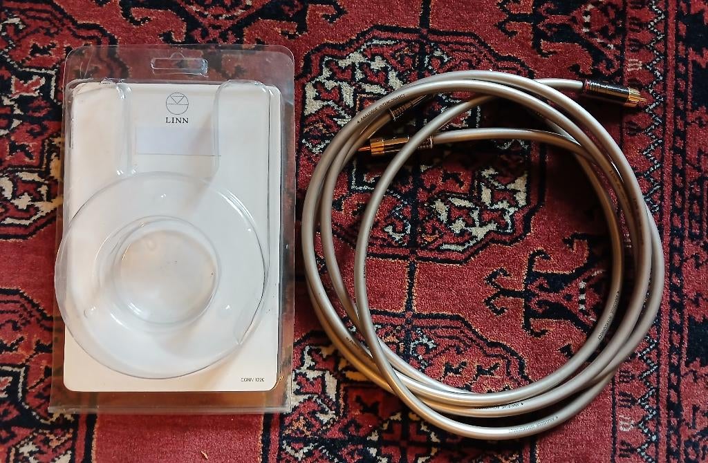 Linn Silver Interconnect perfecte staat, TV, Hi-fi & Vidéo, Amplificateurs & Ampli-syntoniseurs, Enlèvement ou Envoi