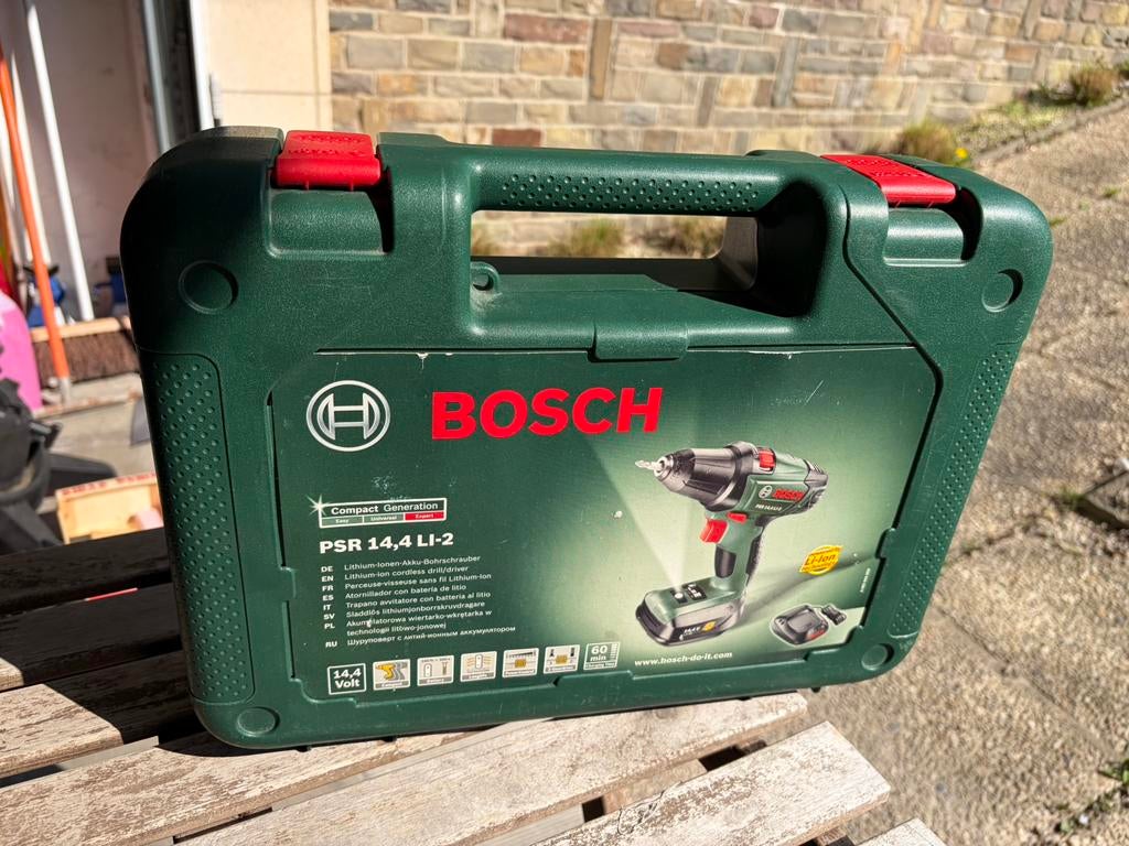 Viseuse Bosch PSR 14,4 Li2, Enlèvement, Utilisé