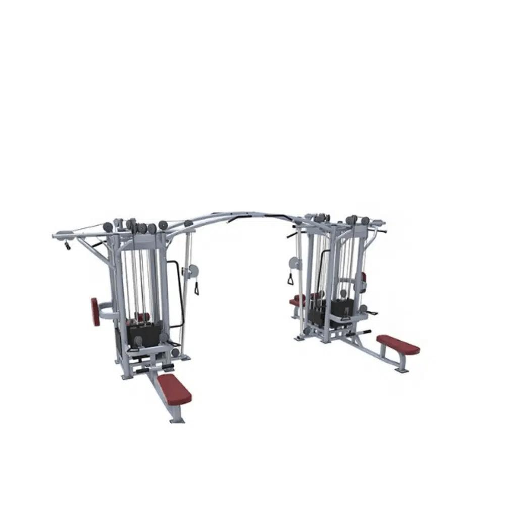 GymFit – 8-Stack Multistation – LP409, Enlèvement ou Envoi, Comme neuf, Bras, Autres types