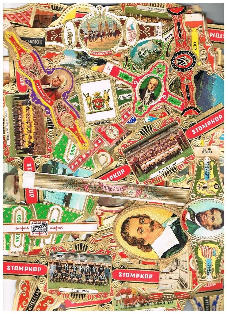 BRACELETS À CIGARES DE GRANDE TAILLE, Collections, Articles de fumeurs, Briquets & Boîtes d'allumettes, Envoi, Comme neuf, Bagues de cigare