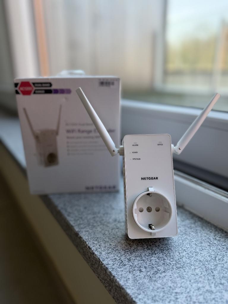 NETGEAR EX6130 AC1200 WiFi Range Extender, Computers en Software, WiFi-versterkers, Ophalen of Verzenden, Zo goed als nieuw, NETGEAR
