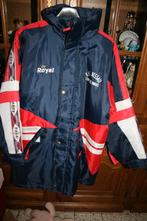 jas, Ophalen, Gedragen, Blauw