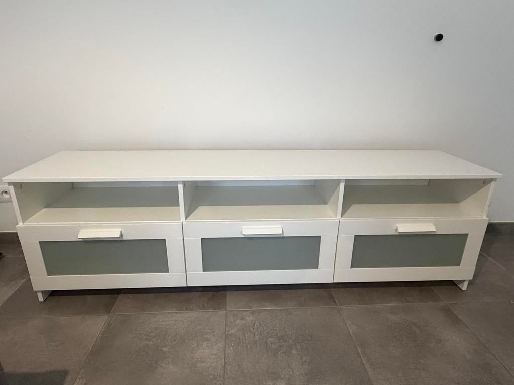 Ikea BESTA - Tv-meubel met lades, Enlèvement, Comme neuf