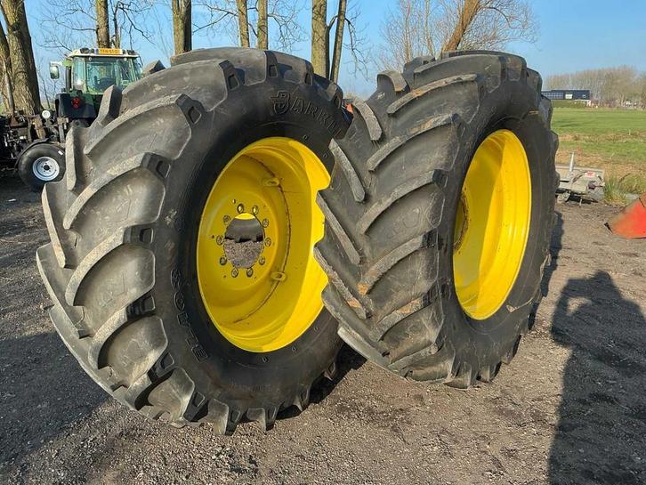 Barkley 650/65R38 band met velg (2x), Zakelijke goederen, Landbouw | Onderdelen | Banden, Velgen en Assen
