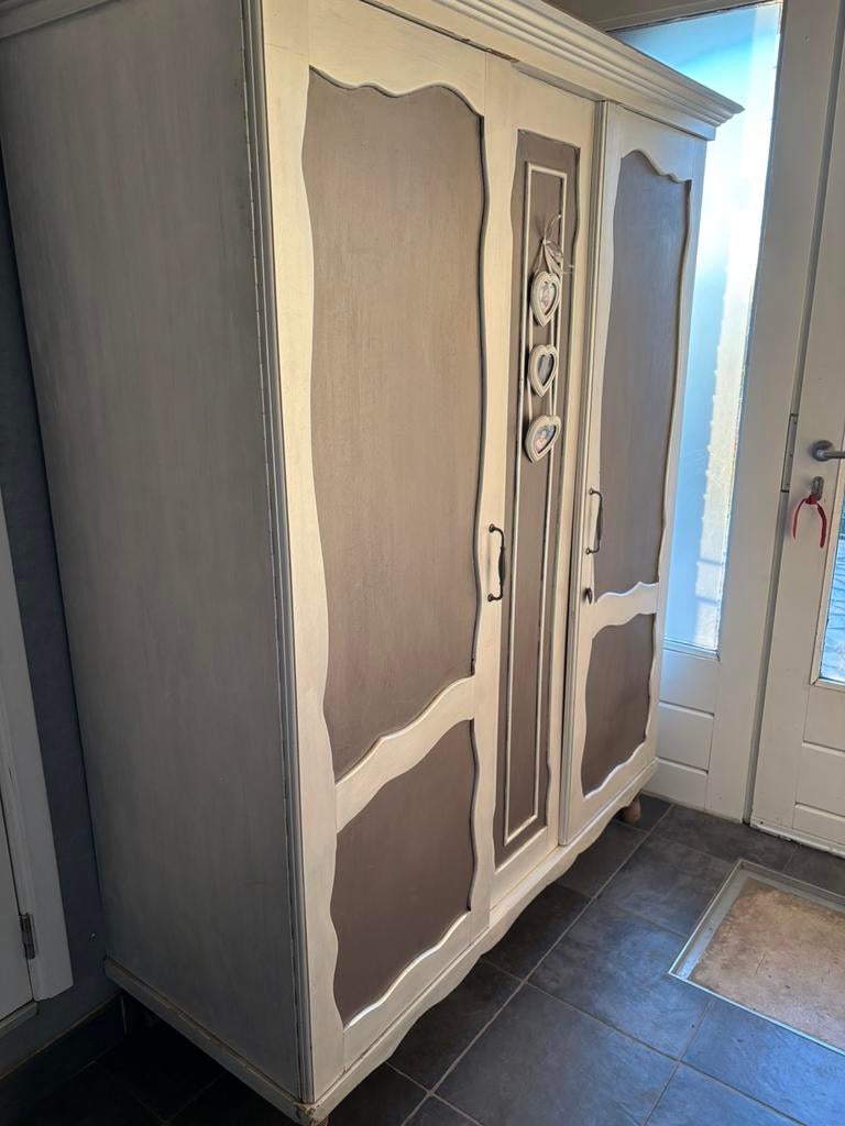 Armoire ancienne à relooker, Avec tablette(s), 100 à 150 cm, Utilisé, 50 à 75 cm