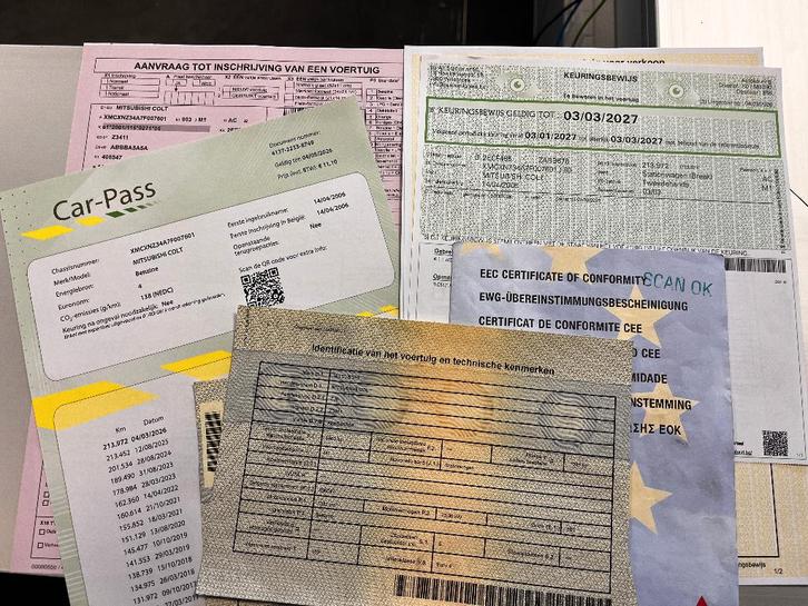 Mitsubishi Colt 1,3 EURO 4 / AIRCO / CONTROLE OKE, Autos, Mitsubishi, Entreprise, Achat, Colt, ABS, Airbags, Air conditionné, Verrouillage central