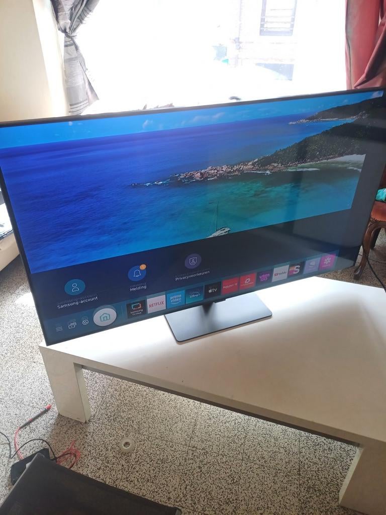 Tv Samsung QLED 55 pouce pour piè, Audio, Tv en Foto, Televisies, Samsung, Ophalen