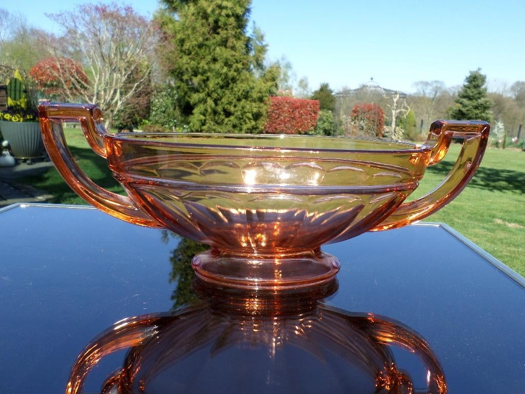 Coupe Art Deco Val Saint Lambert Luxval, Enlèvement ou Envoi