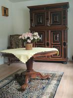 prachtige antieke eiken ronde tafel, Antiek en Kunst, Ophalen