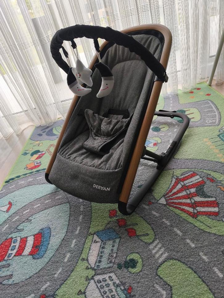 Baby wipper, Enfants & Bébés, Relax bébé, Comme neuf, Chaise rebondissante, Autres marques, Avec ceinture(s), Réglable, Enlèvement