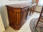 salle manger  buffet vitrine dressoir confiturier acajou, Enlèvement, Utilisé