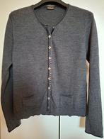 Donkergrijze lichte wollen trui 'Maliparmi' - maat 38 (+ 36), Kleding | Dames, Ophalen of Verzenden, Maat 38/40 (M)