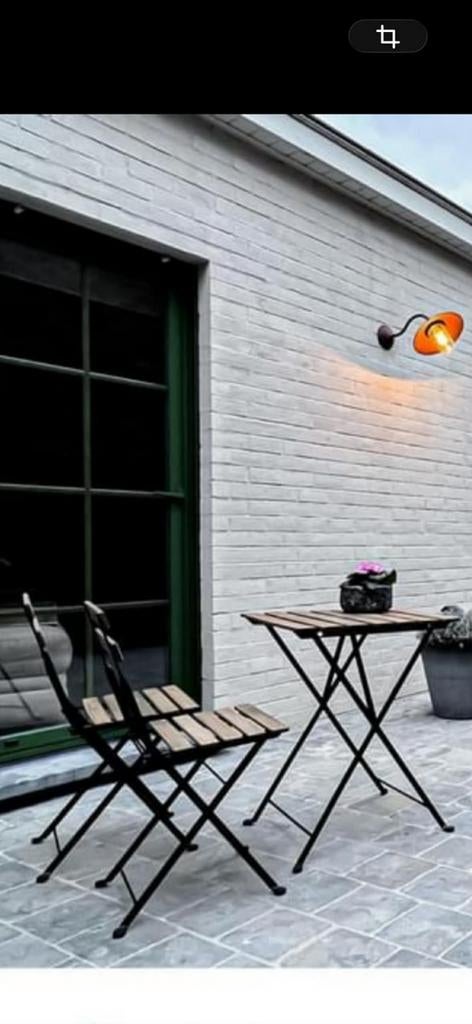 Mooi tuinsetje, Ophalen, Stoel