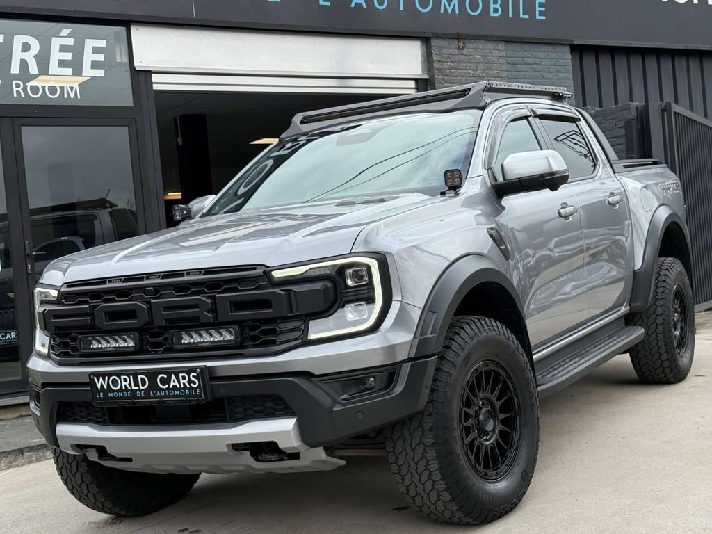 Ford Ranger Raptor 2.0 e-4WD TVAC*BTWIN DISTRO CAM360 COCKPI, Autos, Ford, Cuir, Argent ou Gris, Achat, Entreprise