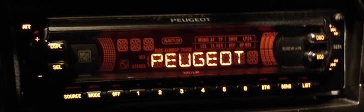 Peugeot MD Radio Sony MDX-F5800, Autos : Divers, Autoradios, Utilisé, Envoi