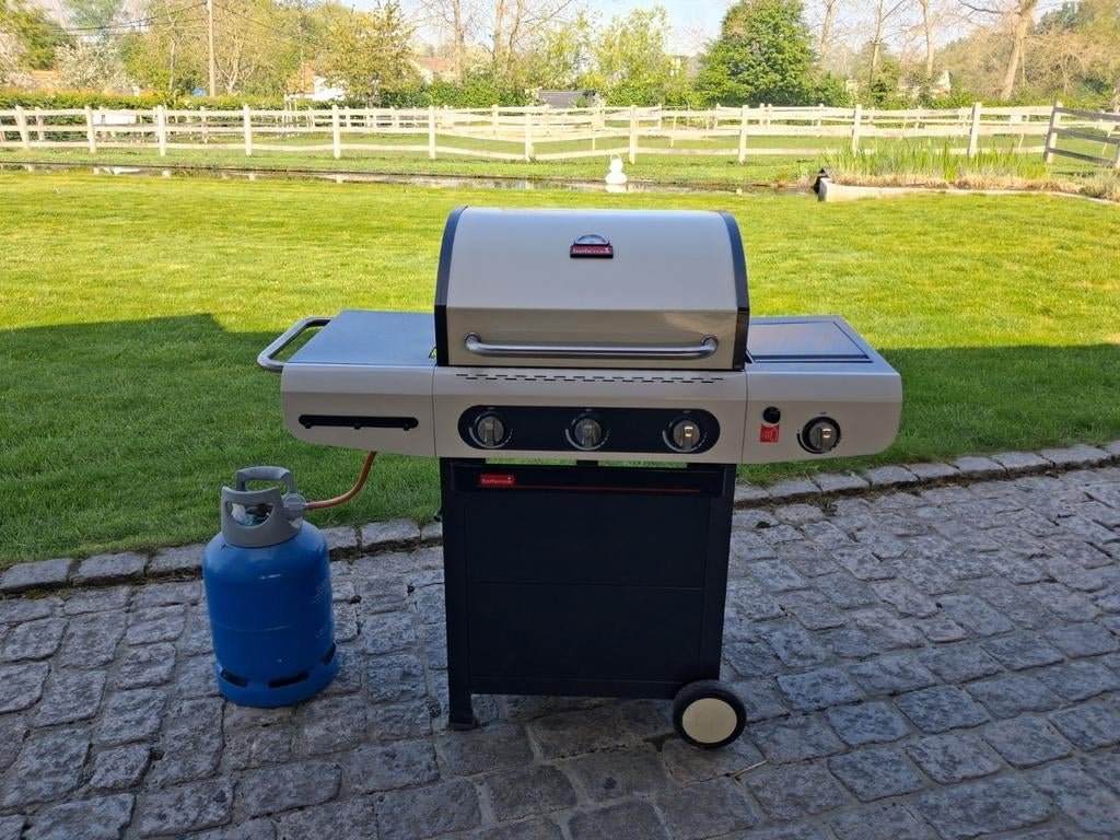 Barbecook gasbarbecue cremekleurig, Ophalen