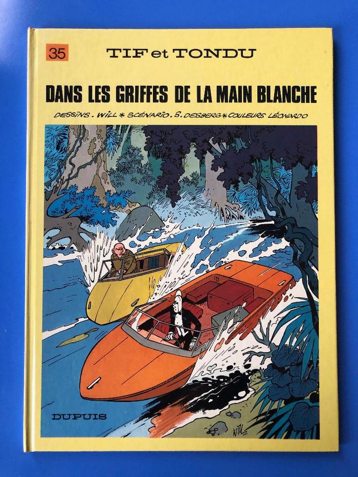 Tif et Tondu 35 La main blanche - Will Desberg - Dupuis, Livres, BD, Comme neuf, Une BD, Enlèvement