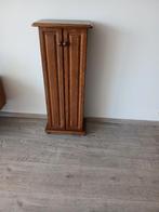 CD meubel, Ophalen, Minder dan 50 cm, 100 tot 150 cm, Eikenhout