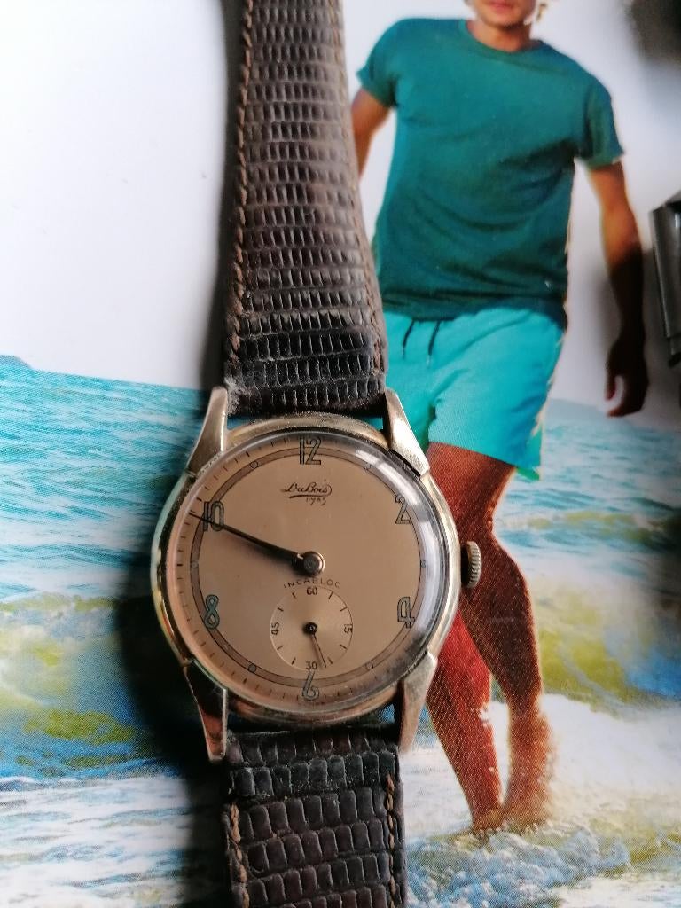 Heren horloge, Staal, Verzenden, Polshorloge, Overige materialen