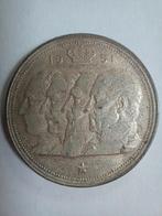 Belgische zilveren munt 100 Frank 1951, Zilver, Ophalen of Verzenden, Losse munt, Zilver