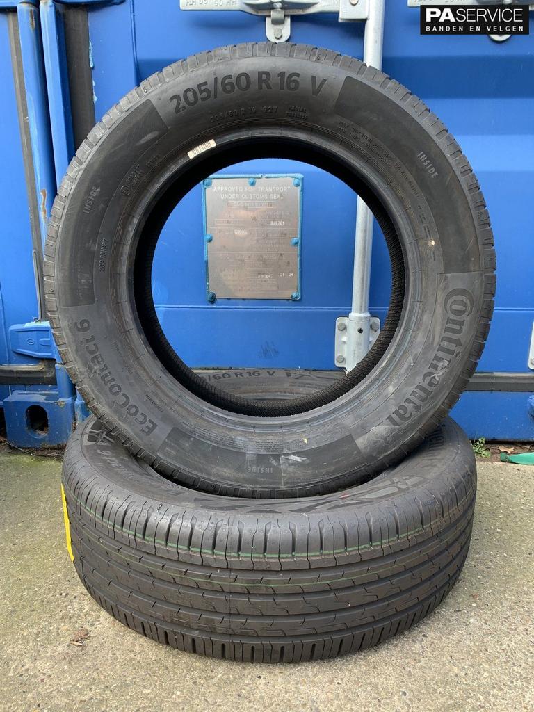 2x Demo nieuwe Continental 205 60 16 zomerbanden, Pneus et Jantes, 16 pouces, Pneus été, -