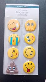 Set van 8 smileyes magneet 4cm diameter, Hobby en Vrije tijd, Scrapbooking, Ophalen of Verzenden