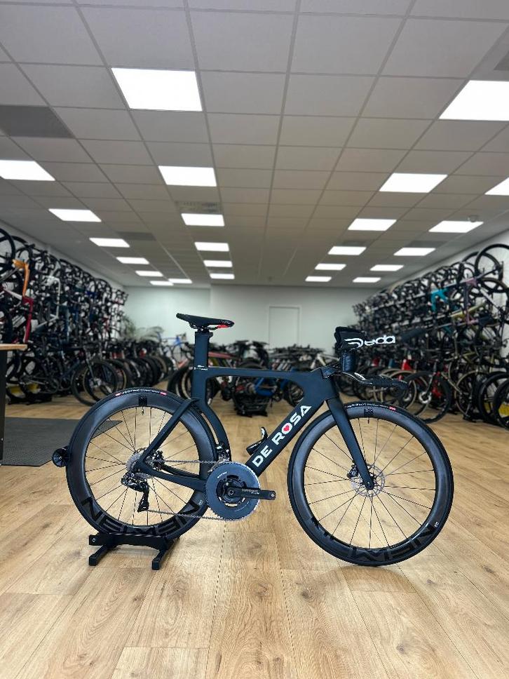 De Rosa TT03 DISK Di2 Dura-Ace Carbon Racefiets, Sports & Fitness, Cyclisme, Comme neuf, Enlèvement ou Envoi