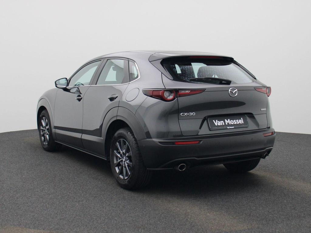 Mazda CX-30 1.8 Skyactiv-D 85kW Skydrive 360° Camera | HUD, Auto's, Mazda, Voorwielaandrijving, Stof, Gebruikt, Zwart