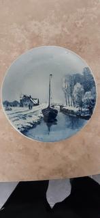 Bord in Delfts blauw, Ophalen