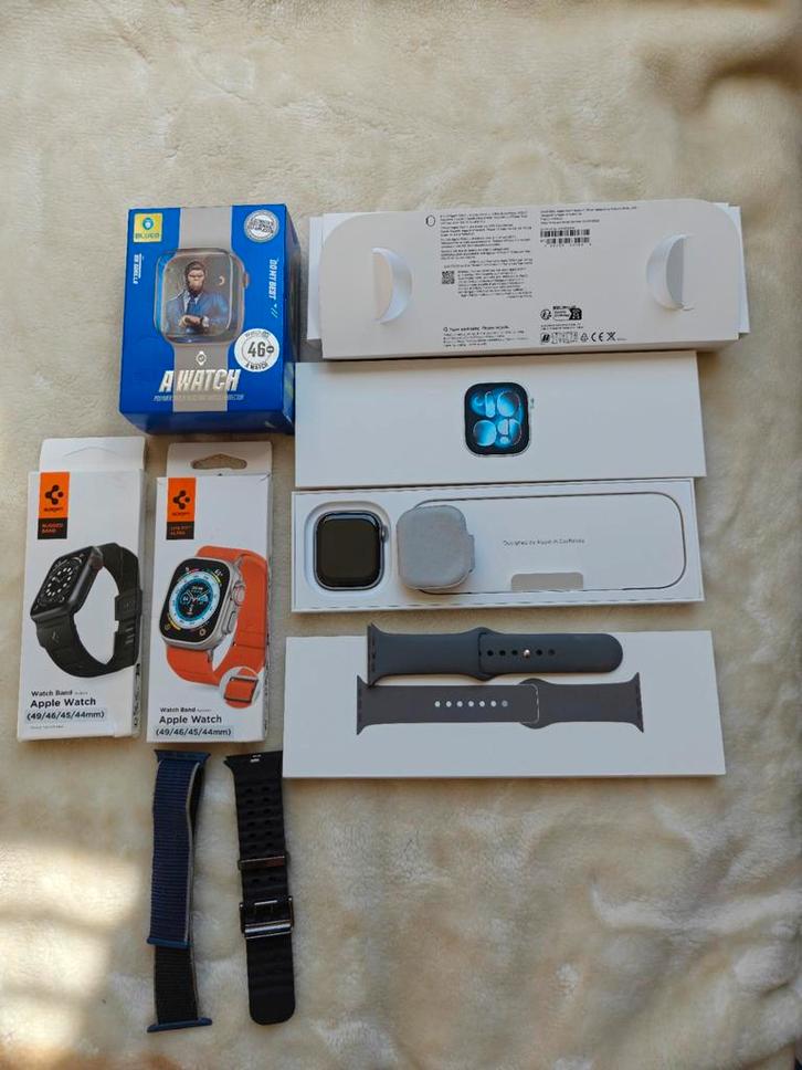 Apple watch 11 46mm space gray, Bijoux, Sacs & Beauté, Montres connectées, Enlèvement ou Envoi