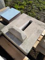 Brievenbus gleuf steen en 12 keramische tegels, Ophalen