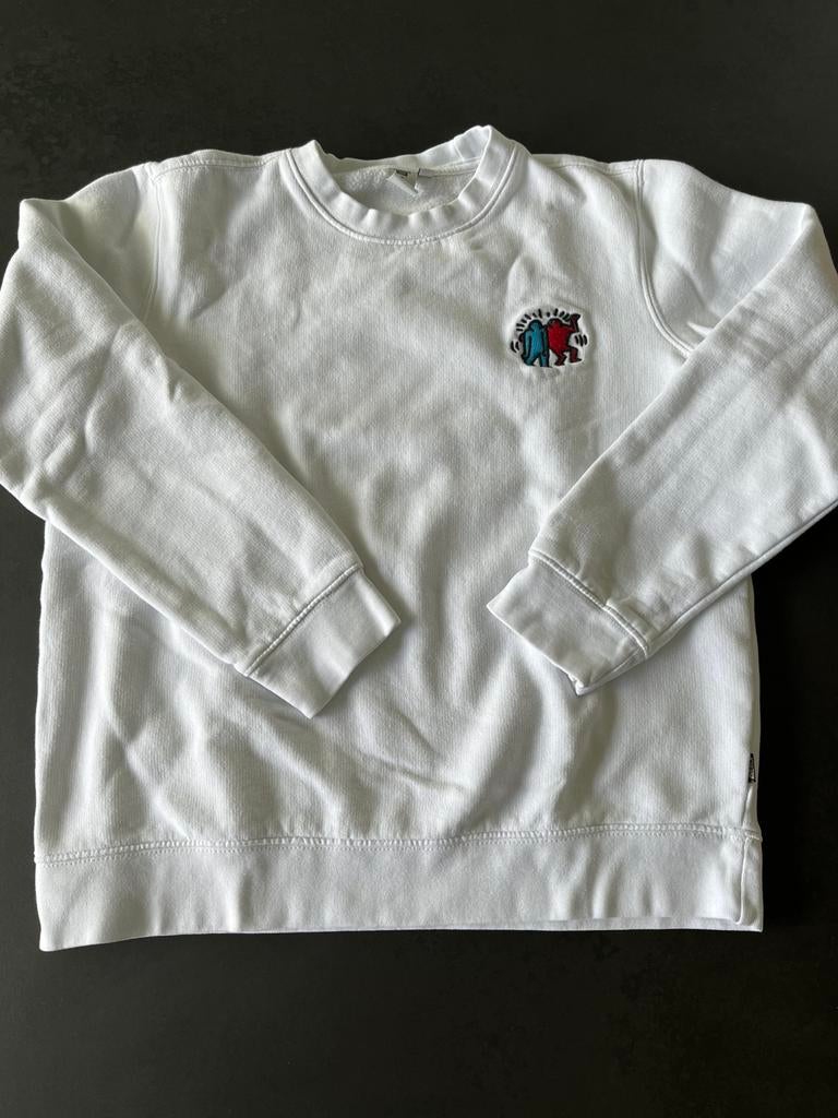 America Today witte sweater Keith Harring. Maat 170-176., Ophalen of Verzenden, Zo goed als nieuw