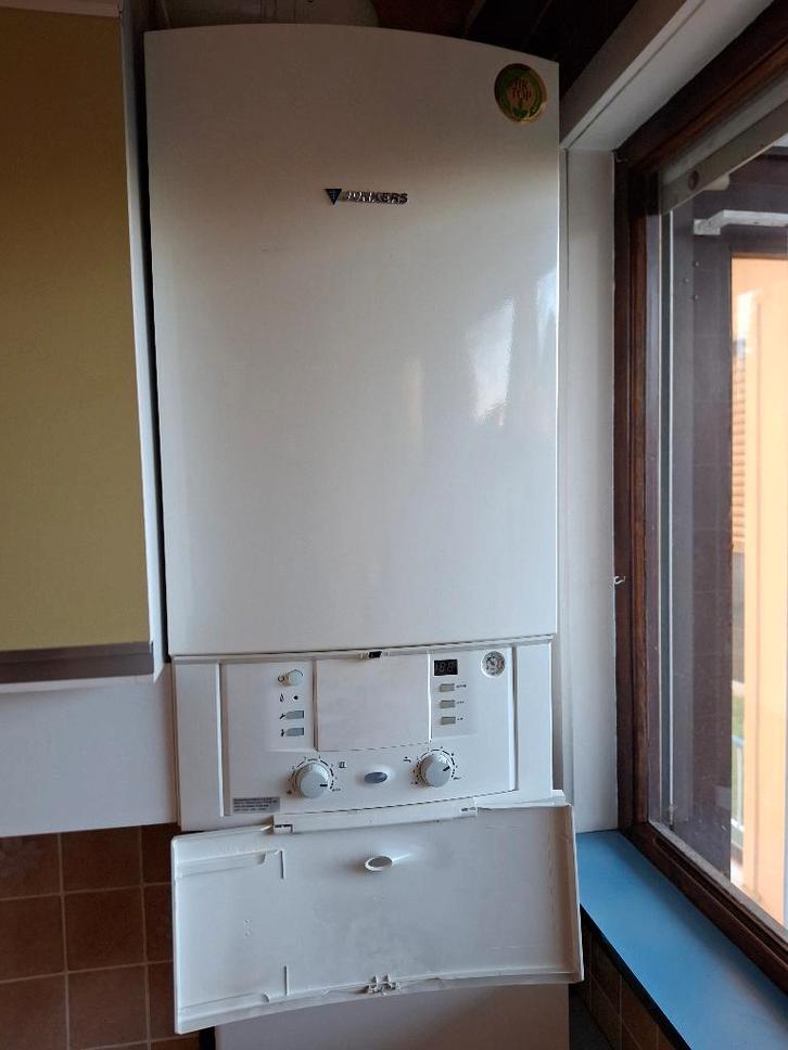 condensatieketel + kamerthermostaat + boiler, Bricolage & Construction, Chauffe-eau & Boilers, Comme neuf, Boiler, Gaz naturel