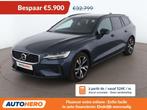 Volvo V60 2.0 T8 Plug-in Hybrid R-Design AWD (bj 2019), Auto's, Automaat, Gebruikt, 1969 cc, Blauw