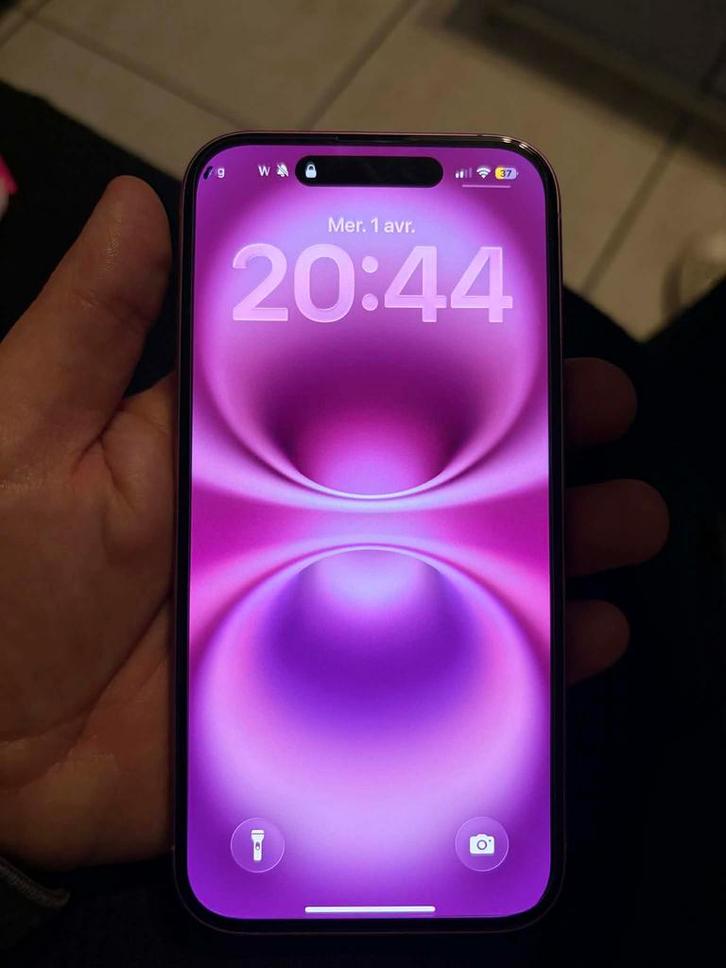 Iphone 16 128go, Télécoms, Téléphonie mobile | Apple iPhone, iPhone 16, Rose, Enlèvement