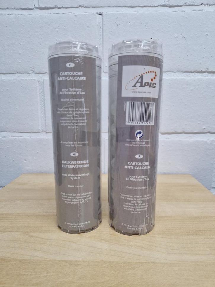 Apic antikalkpatroon, Elektronische apparatuur, Waterontharders, Nieuw, Waterontharder met zout, Ophalen of Verzenden