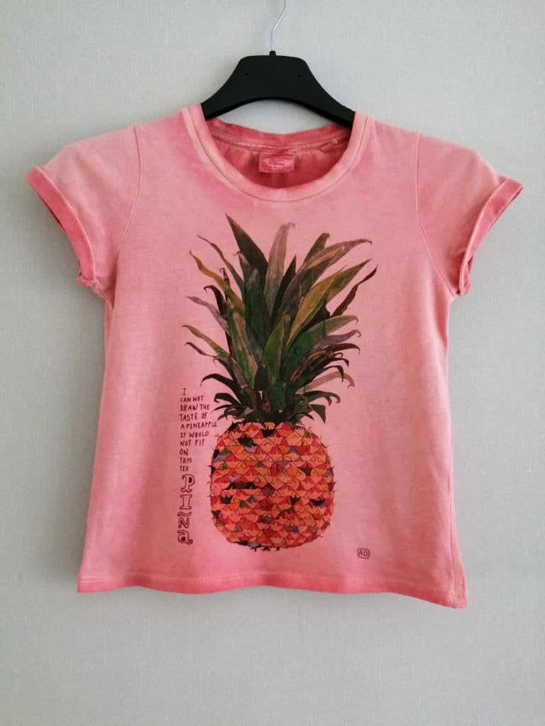 mooie t-shirt AO maat 6 jaar, Kinderen en Baby's, Kinderkleding | Maat 116, Gebruikt, Meisje, AO76 American Outfitters, Ophalen of Verzenden