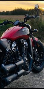 Indian scout bobber, Motos, Permis Moto A, Plus de 35 kW, Chopper, 2 cylindres