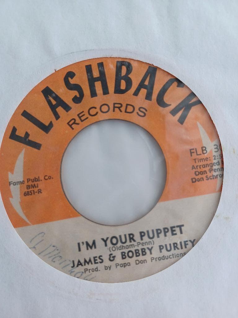Soul 45: James & Bobby Purify – I'm Your Puppet, Gebruikt, 7 inch, Single, Ophalen of Verzenden